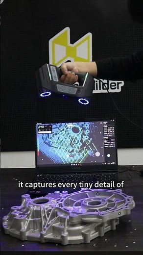 Precision Meets Power: EXTR Series for Casting Inspection 🔍#3dscanning #3dprinting
