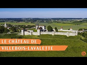 Le Château de Villebois-Lavalette - Drone - Documentaire Aérien 4k - Aerial Footage 4k