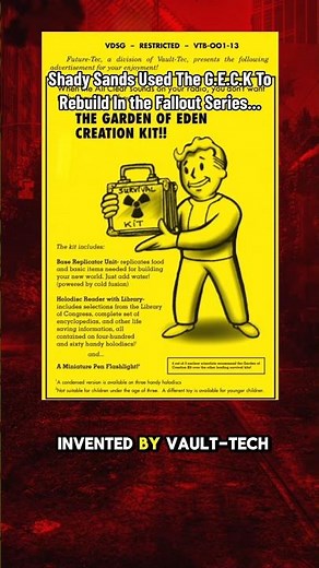 Shady Sands Uses The GECK To Rebuild #fallout #falloutseries #fallout4 #fallout76 #falloutnewvegas