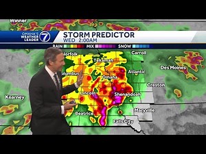 Storms in the forecast tonight for Omaha