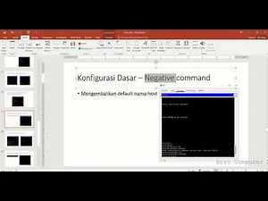 Konfigurasi Switch Cisco 2960 Packet Tracer (Praktek)