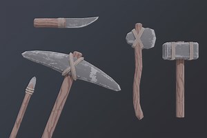 Stylized Stone Tools | 3D Tools | Unity Asset Store