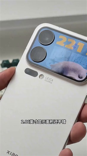小米（MI）小米 17 Pro Max妙享背屏 第五代骁龙8至尊版 7500mAh金沙江电池 白色12GB+512GB 5G手机 国家补贴