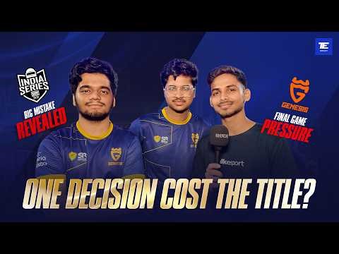 Genesis Hunterz & Gravity on HEARTBREAKING 2nd Place at BGIS 2026 | BGMI Interview