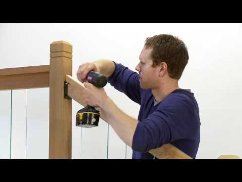 How to Install a Rail Simple Clearview Stair Railing Kit