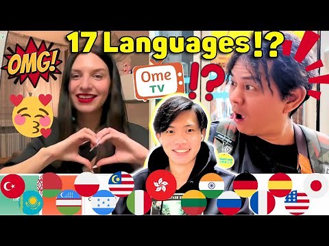 CRAZY & Heartwarming Reactions When I Spoke 17 Languages!