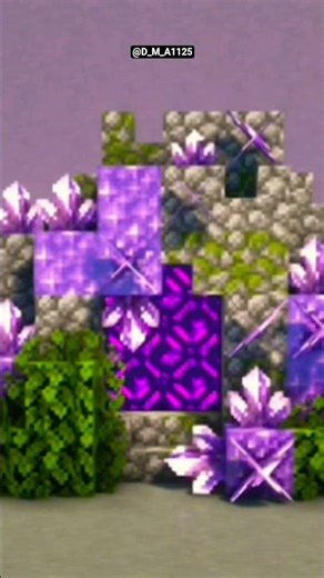 How to make Amethyst Portal in Minecraft 🏡#subscribe #minecraft ‪@GamerFleet‬ ‪@D_M_A1125‬