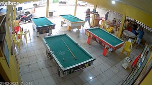 Moment gunmen shot dead seven when they were 'laughed at for losing match'