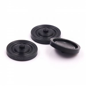 [Hot Item] Molded Reinforced Bonded Stainless Steel to Silicone Rubber Membrane Seal