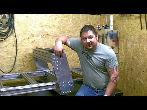 CNC Fräse Selber bauen Teil 6. Günstige Maschinenfüße und Riemenantrieb YAchse