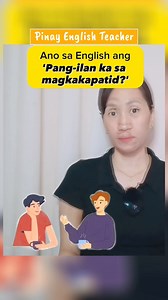 439K views · 2.9K reactions | Let's review this today! ☺️ #pinayteacher #anosaenglishang #learnenglish #esl #tagalogenglishtranslation | Pinay English Teacher | Facebook