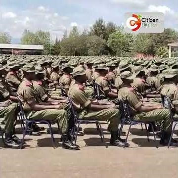 Over 5,000 police recruits start training at Kiganjo Police College in Nyeri