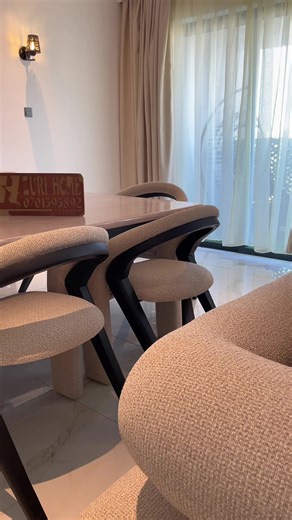 Custom Luxury Dining Table Crafted from African Wood