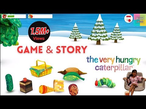 THE VERY HUNGRY CATERPILLAR by Eric Carle: FULL STORY - Animated Storytime