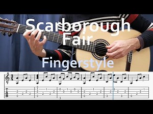 Scarborough Fair (Fingerstyle | Play-Along Tab)