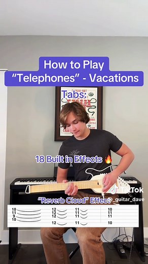 Learn to Play 'Telephones' by Vacations on Guitar