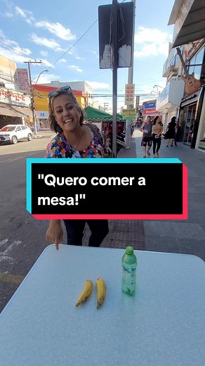 Desafio da Banana e Água com Gás em 1 Minuto