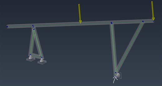 How to change the orientation of Pinned Constraint in Inventor Frame Analysis