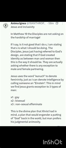 eunuchs (the post which has me banned from everywhere)