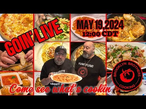 Brooklyn Brothers Cooking - Papa P & Chef Dom is live!