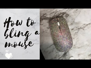 How to Bling a Computer Mouse | Bling 101 | Bling with me