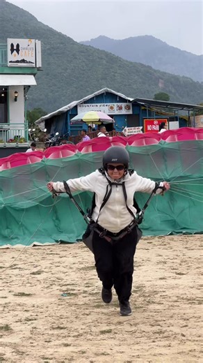 Ground training landing site #paragliding #shortsfeed #ytstudio #youtube #mountains #youtubeshorts