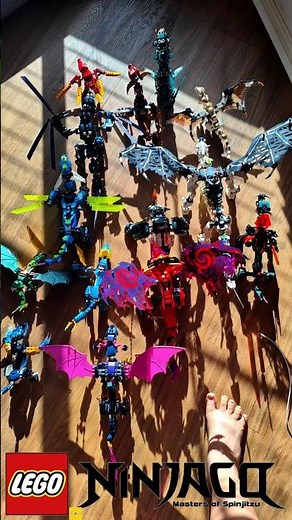 My Ninjago DRAGON ARMY Is Finally Complete! #ninjago #ninjagodragonsrising #lego