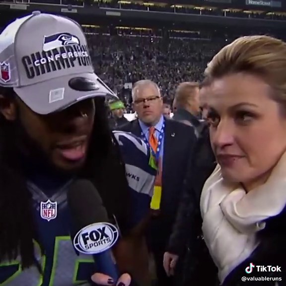 Was Richard Sherman The BEST Trash Talker In NFL History? 🤔⁉️💀 #richardsherman #seahawks #cornerback #nfl #fyp #foryou #foryoupage