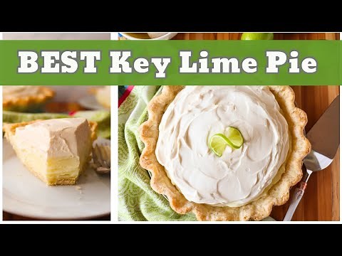 DELICIOUS Key Lime Pie Recipe with Homemade Crust 🤩 You Have to Try This Pie!