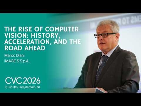 The Rise of Computer Vision: History, Acceleration, and the Road Ahead | Keynote - Marco Diani