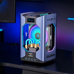 TECNO X GEEKOM MEGAMINI G1 is World's Smallest Water-Cooled Gaming PC, Here's an Up-Close Look