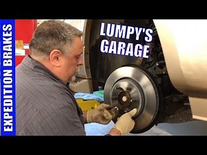 How To Replace Ford Expedition Front Brake Rotors And Pads
