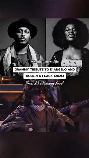 Lauryn Hill pays Tribute to D'Angelo & Roberta Flack — "Feel like Making Love" Live Grammys, 2026