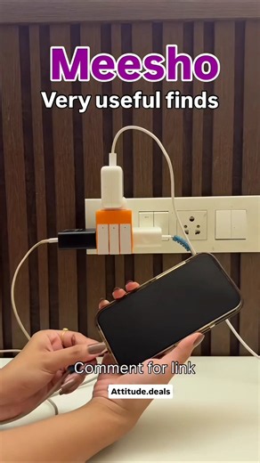 🔌 This Smart 3-Pin Multi Plug Adapter is a Must-Have! ⚡ #smarthomegadgets #hometech