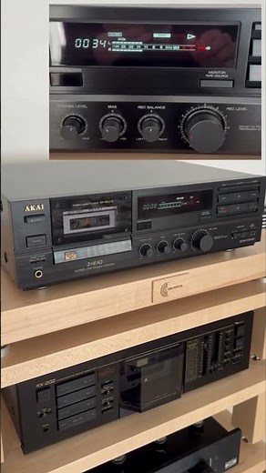 Akai GX-65 MKII #cassettedeck #vintageaudio #audioequipment #hifivintage #retro
