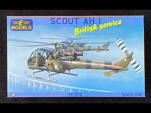 LF Models Scout AH.1, 1:72 scale In-box browse review