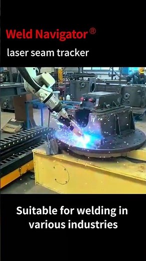 Weld Navigator® Laser Seam Tracking for Automated Bracket Welding with Kawasaki Robots