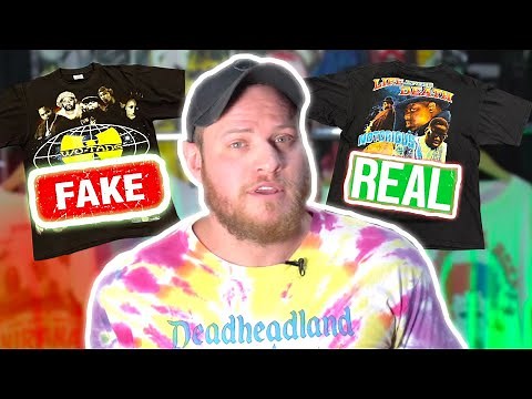 How to Identify & Authenticate Vintage T-Shirts (with examples)