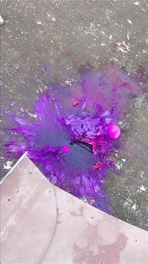 Dropping ballon unbelievable action 😲