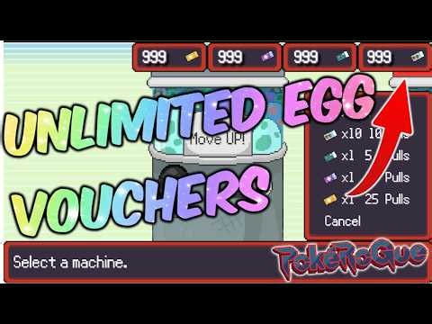 UNLIMITED Egg Vouchers in PokeRogue!! (June 2026, Version 1.11.22)