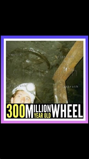Forbidden truth on Instagram: "🔴 In 2008, miners in Russia’s Rostov region made a shocking discovery. 🔺 A wheel was found embedded a kilometer underground—in rock over 300 million years old. The miners couldn’t remove it, the mine is now flooded, and scientists were never called. 🔺 Thanks to a miner’s selfie, the world got a glimpse—but no one has explained how a wheel could end up so deep in ancient rock. . . . . . . . . #scary #scarymovie #aliensarereal #alienworld #aliensighting #aliens #a