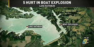Multiple injuries after boat explosion at Lake Rathbun