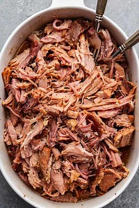 This pulled ham is a twist on your traditional ham with tender pieces of juicy shredded pork that will have you rethinking ham forever! https://thestayathomechef.com/pulled-ham/ | The Stay At Home Chef