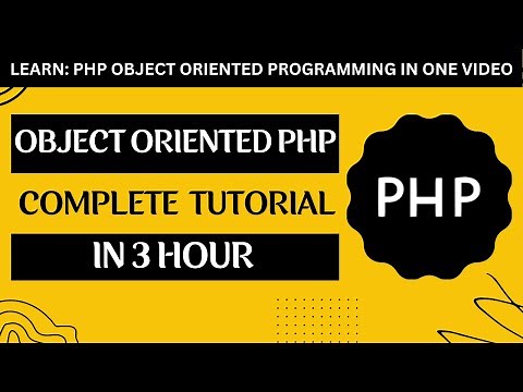 Object Oriented PHP Tutorial | PHP OOP Tutorial | Learn PHP Object Oriented Concepts in One Video