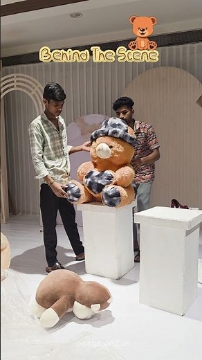 How We Built This Cute Teddy Bear Baby Shower Decor! 🧸✨ (BTS Setup Guide)
