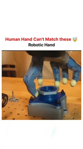 Social Tech on Instagram: "Robotic hands are able to tighten screws faster than humans because their control systems operate at extremely high speeds — running thousands of tiny adjustments every second. Their electric or pneumatic actuators can accelerate and stop finger movements far quicker than human muscles, making them especially efficient for repetitive fastening tasks like securing bolts and nuts. While a human reacts in about 200 milliseconds, a robot makes corrections in just a few mil