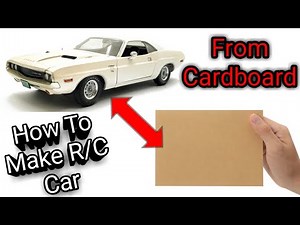 How to make rc 'Dodge Challenger' at home