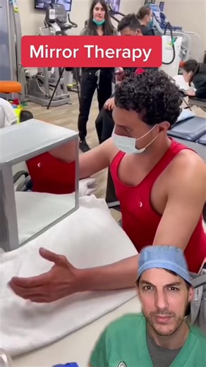 Mirror therapy is amazing! #mirrortherapy #Mind #Brain #Mirror #Hand #Stroke #phantomlimb #Therapy #Doctor