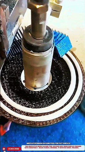Innovative Brush Machine Tool for Fast Surface Finishing