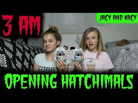 Opening Hatchimals Colleggtibles Challenge ~ Jacy and Kacy